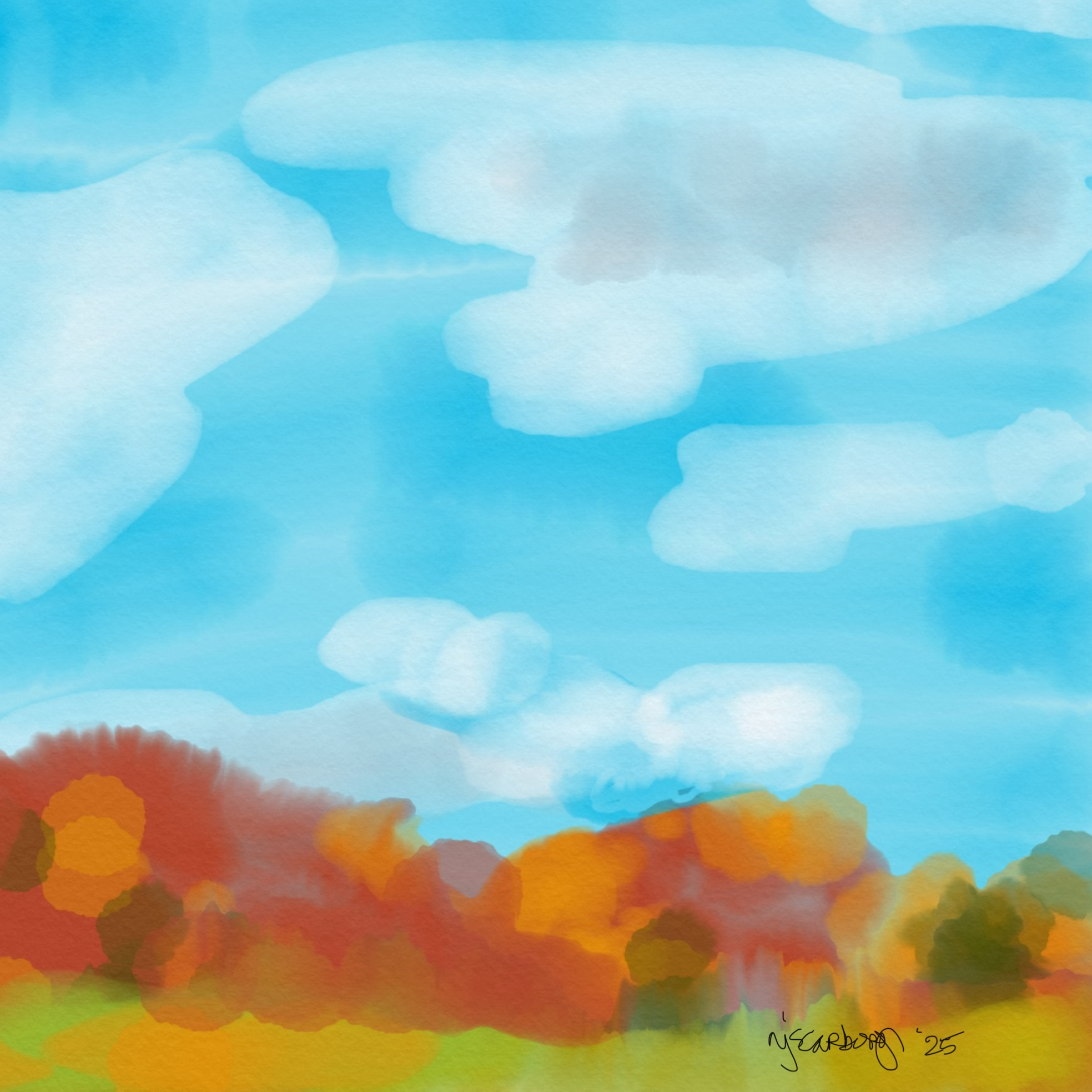 Trees in Autumn